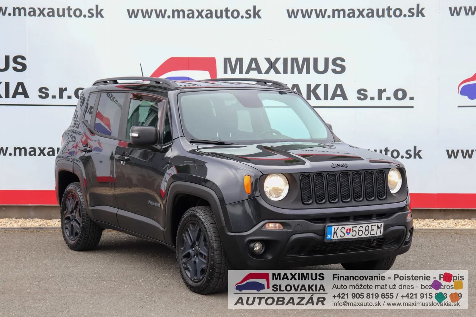 Jeep Renegade 2.0 MJT 140 Limited A/T 4WD | 2018 | 1. majiteľ | Kúpené v SR | Garážované | Uzávierka diferenciálu – fotografia 1 z 15