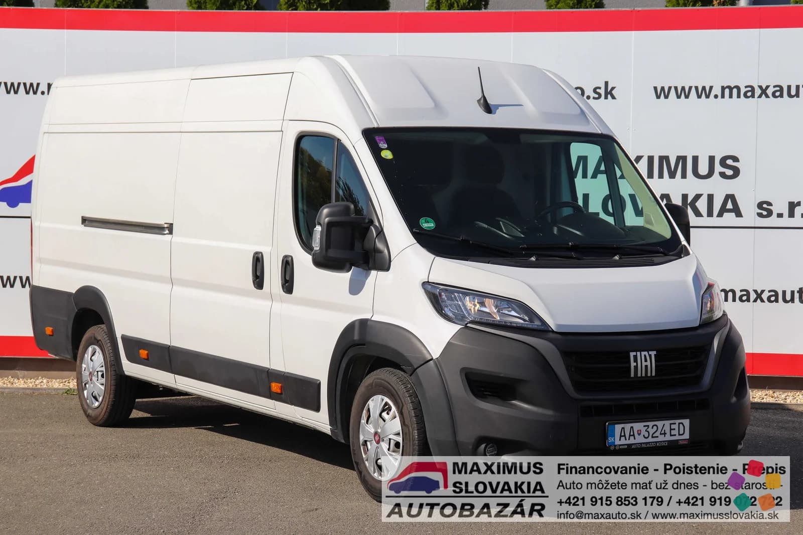 Fiat Ducato 2.2 MultiJet 140 L4 MAXI | 2023 | 1. majiteľ SR | Nehavarované | STK do 10/2027 – fotografia 1 z 15
