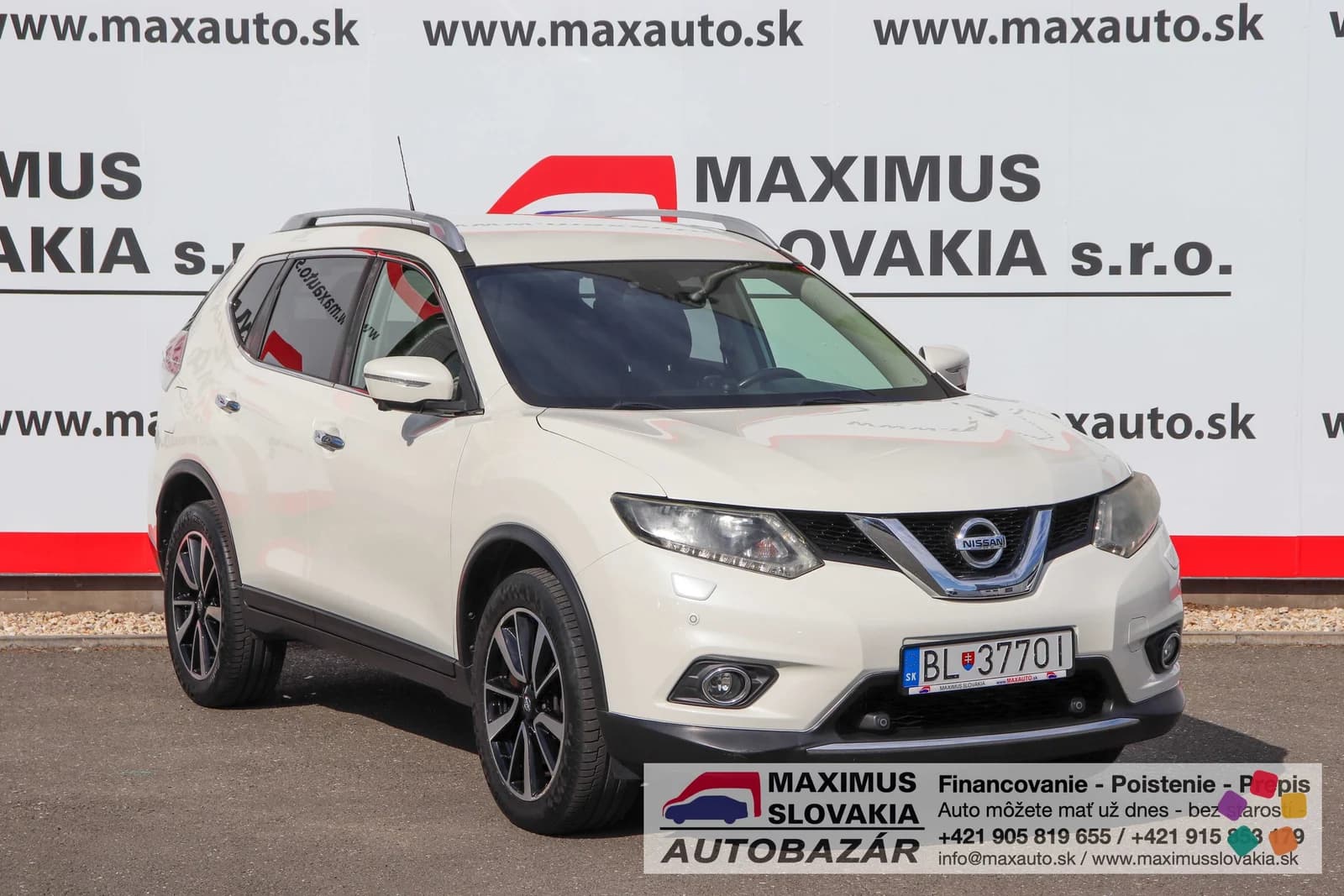 Nissan X-Trail 2.0 dCi 177 Acenta Xtronic 4×4 | 2017 | SR pôvod | 360° kamera | Koža – fotografia 1 z 15