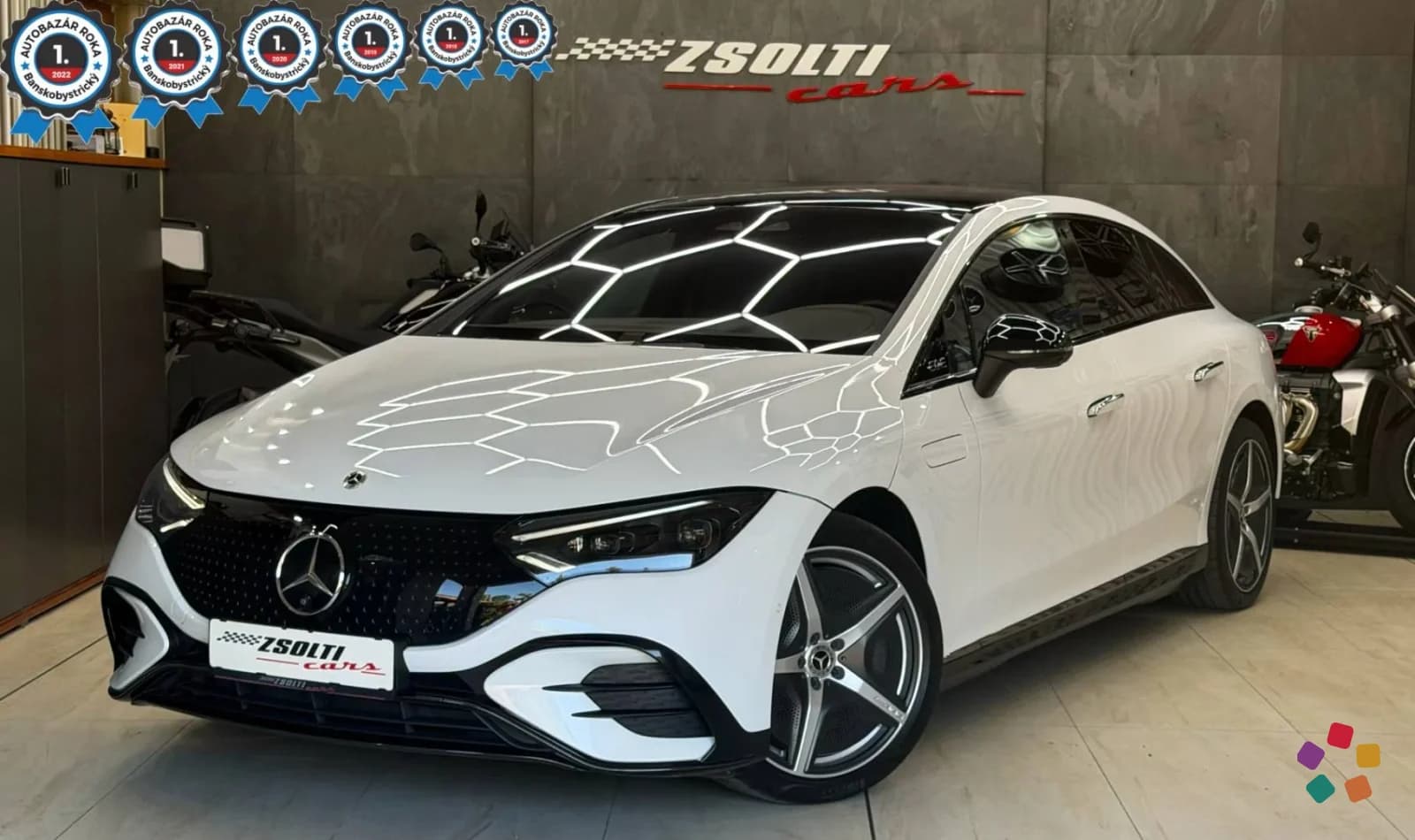 Mercedes-Benz EQE 500 4MATIC – fotografia 1 z 15