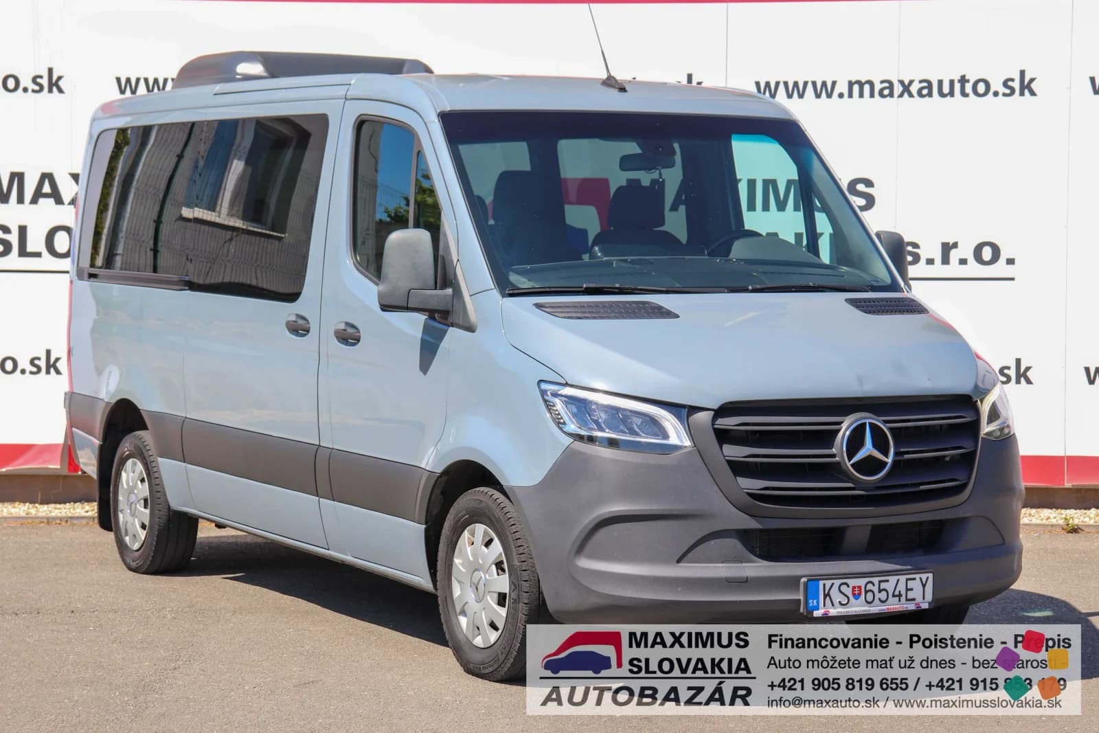 Mercedes-Benz Sprinter 317 CDI 125 kW Long 9-miestny – fotografia 1 z 15