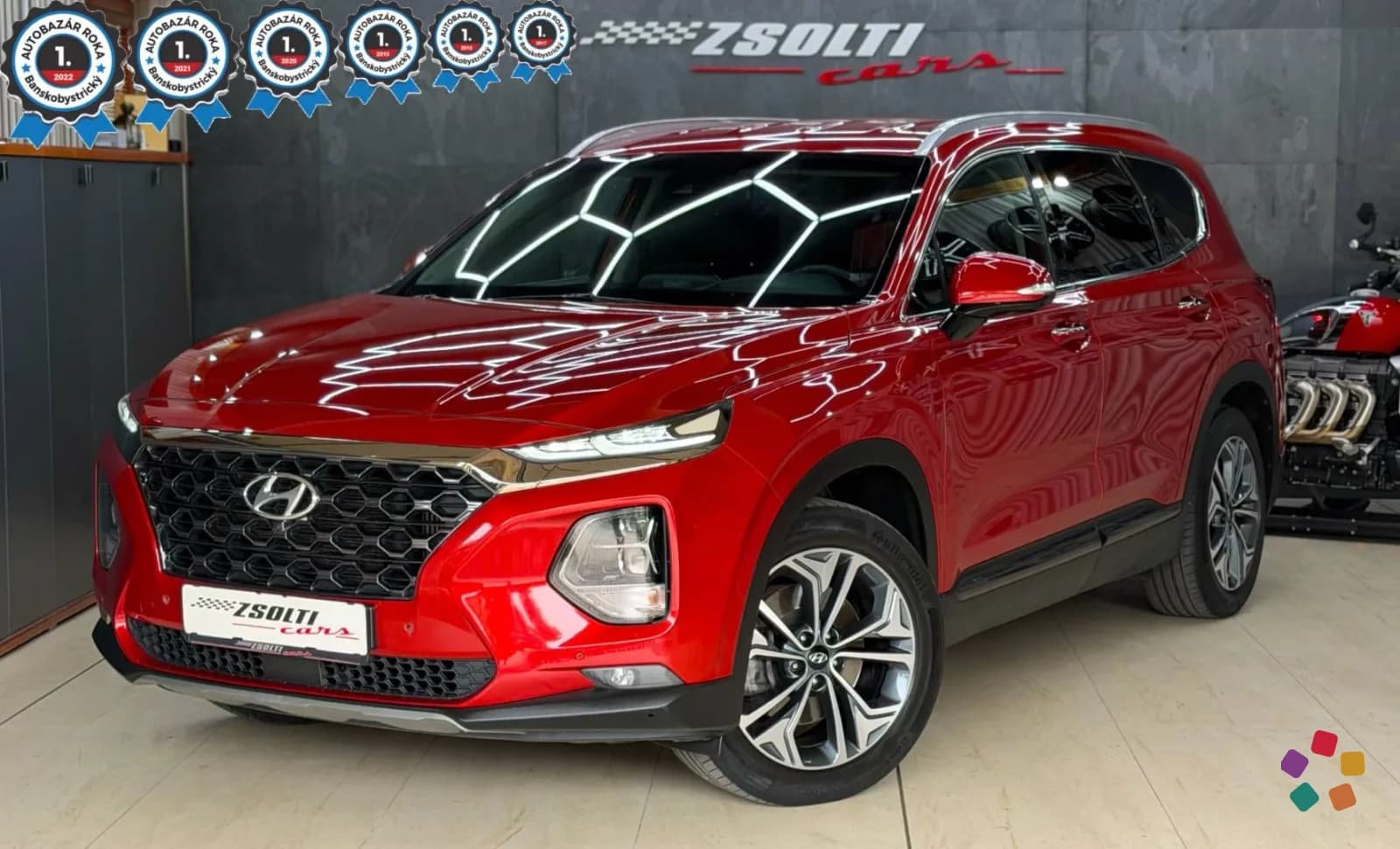 Hyundai Santa Fe 2.2 CRDi Premium 4×4, 7 Miestne! Kúpené v SK – fotografia 1 z 15