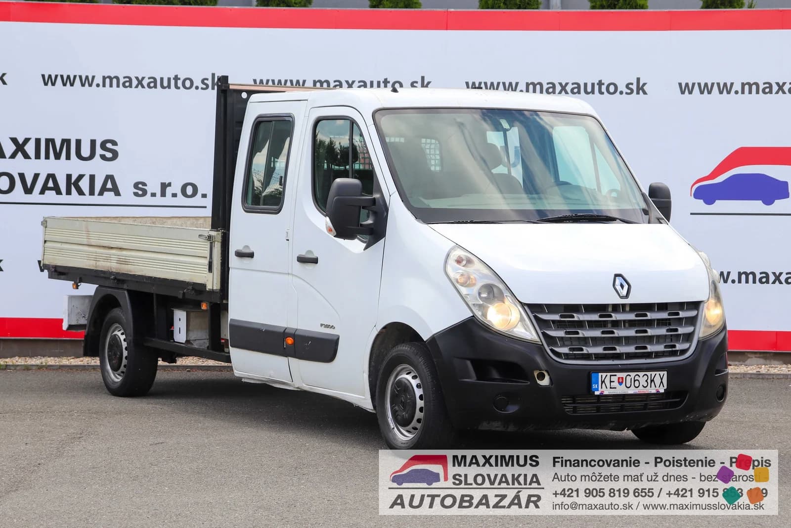 Renault Master 2.3 dCi DoubleCabine Valník – fotografia 1 z 15