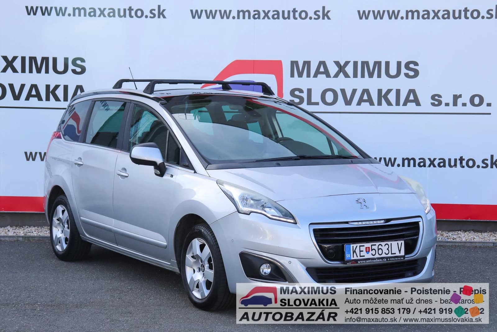 Peugeot 5008 2.0 BlueHDi 150 Active | 2016 | 7 miest | SR pôvod | Garážované | Panoráma – fotografia 1 z 15