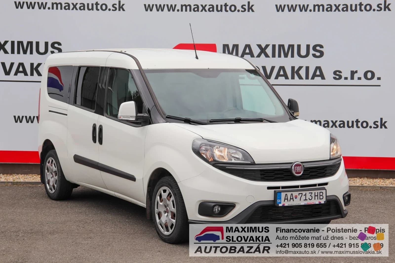Fiat Dobló Cargo 1.6 MultiJet 105 XL | 2019 | 1. majiteľ SR | Nehavarované | Odpočet DPH – fotografia 1 z 15