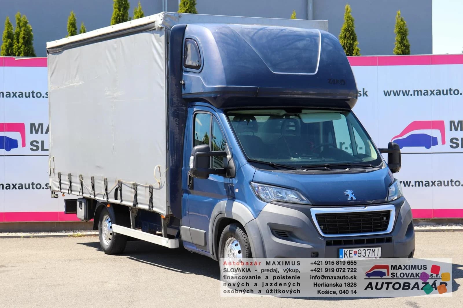 Peugeot Boxer 3.0 HDi 130kW Plachta – fotografia 1 z 15