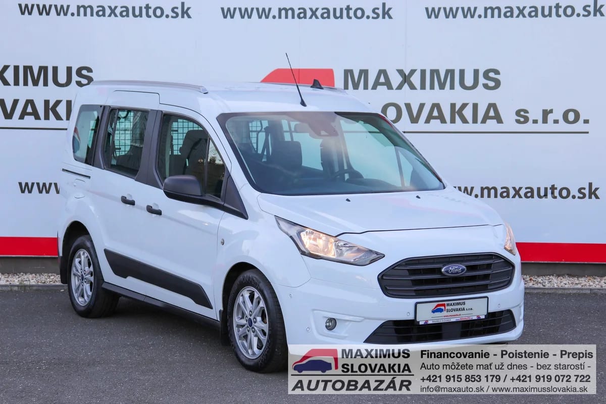 Ford Transit Connect 1.5 TDCi 100 Trend L1 A/T | 2023 | 1. majiteľ | Serviska | KO | Automat