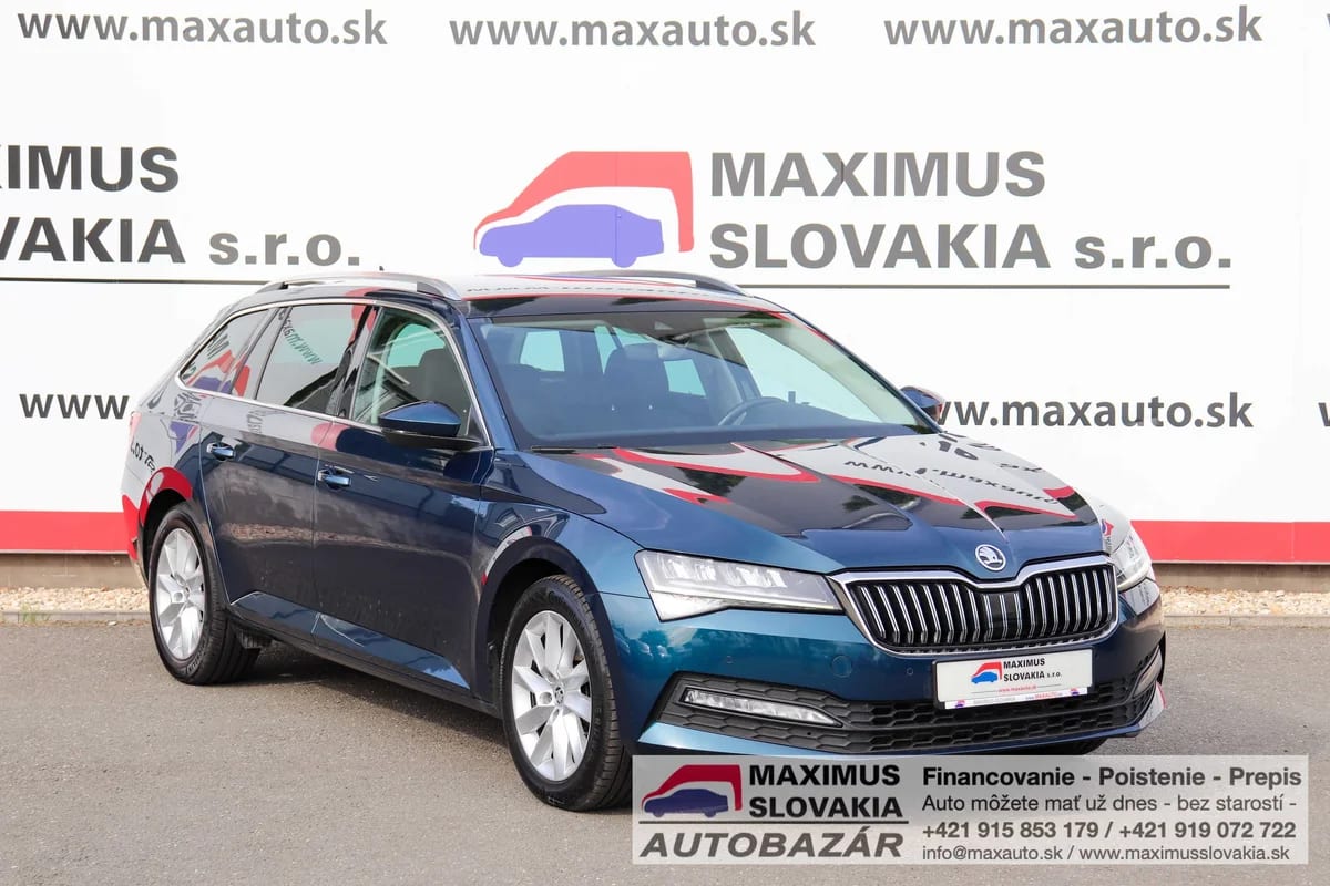 Škoda Superb Combi 2.0 TDI 150 Style DSG | 2023 | 1. majiteľ | Serviska | KO | Virtuálny kokpit