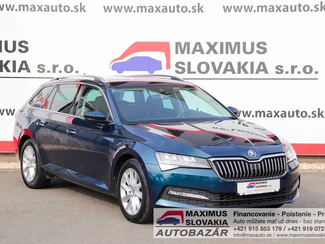 Škoda Superb Combi 2.0 TDI 150 Style DSG | 2023 | 1. majiteľ | Serviska | KO | Virtuálny kokpit