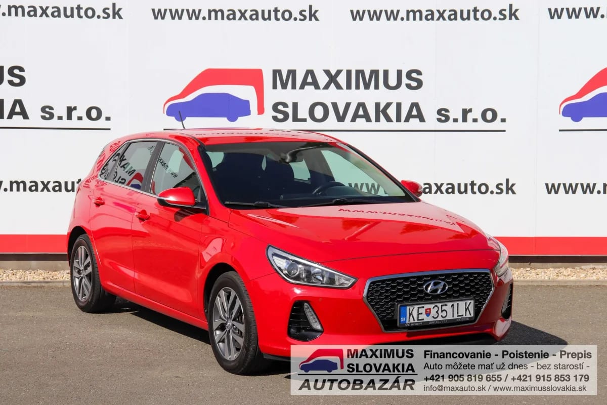 Hyundai i30 1.4 T-GDi 140 Comfort | 2018 | 1. majiteľ SR | Garážované | Serviska