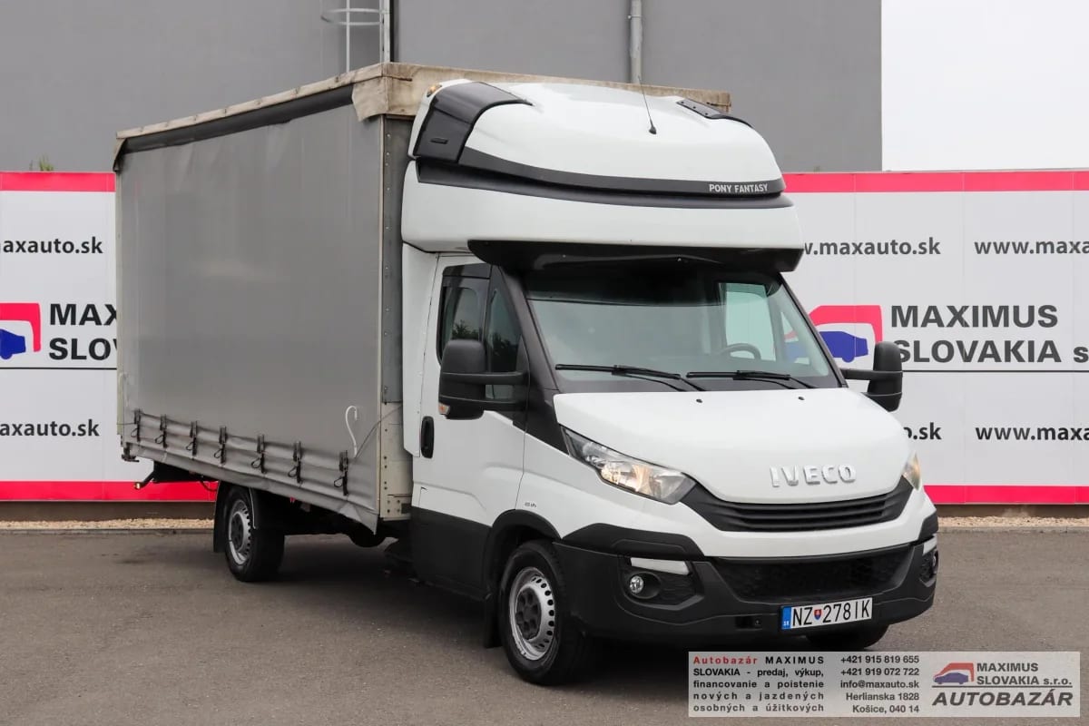 Iveco Daily 3.0 132 kW Plachta zhrňovacia