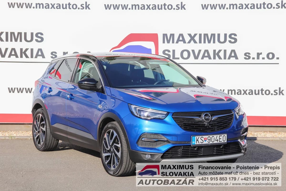 Opel Grandland X 1.2 Turbo Ultimate | 2018 | 1. majiteľ SR | Serviska | Koža | Panoráma