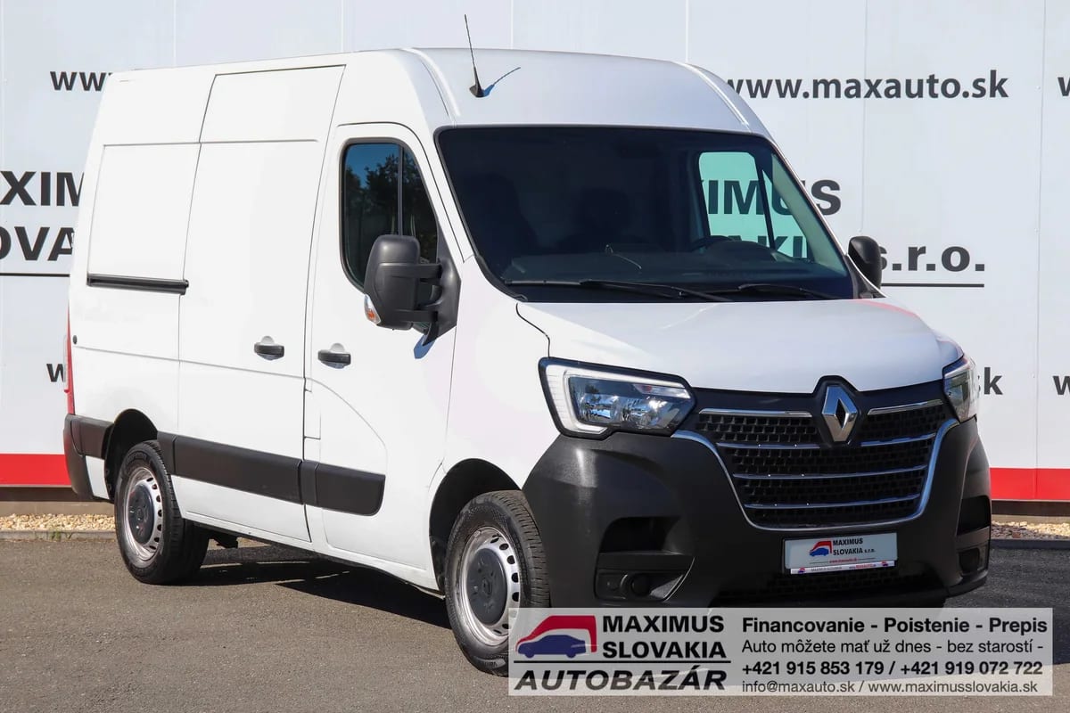 Renault Master 2.3 dCi 136 | 2021 | KO | Úžitková N1 | Odpočet DPH