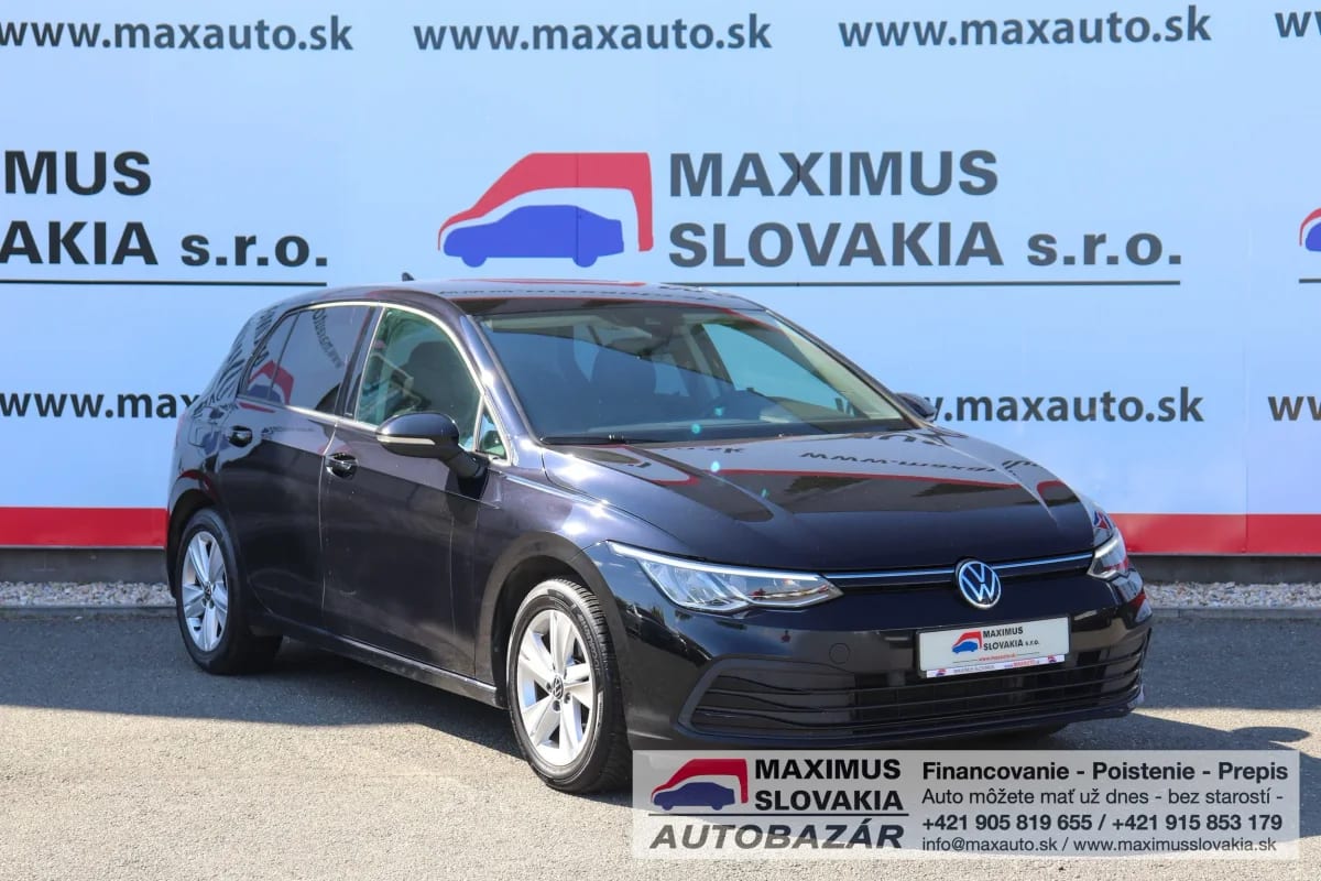 VW Golf 1.5 eTSI 150 mild-hybrid DSG | 2020 | 1. majiteľ | Serviska | KO | STK do 09/2028