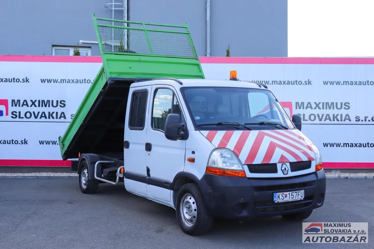 Renault Master Valník Sklápač 2.5 DCI 120 3.5t