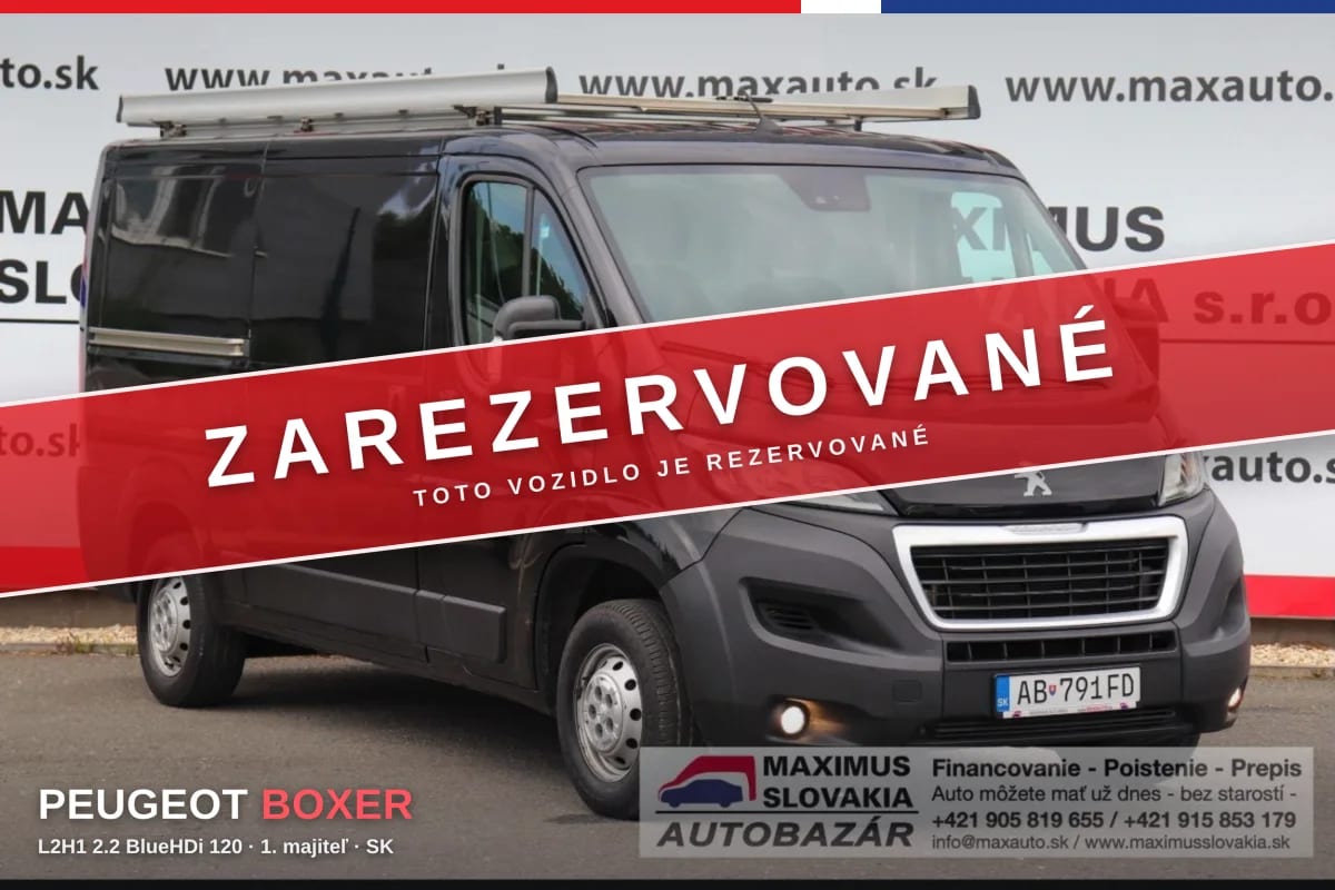 Peugeot Boxer L2H1 2.2 BlueHDi 120 PS