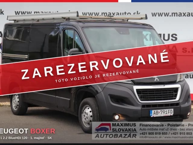 Peugeot Boxer L2H1 2.2 BlueHDi 120 PS
