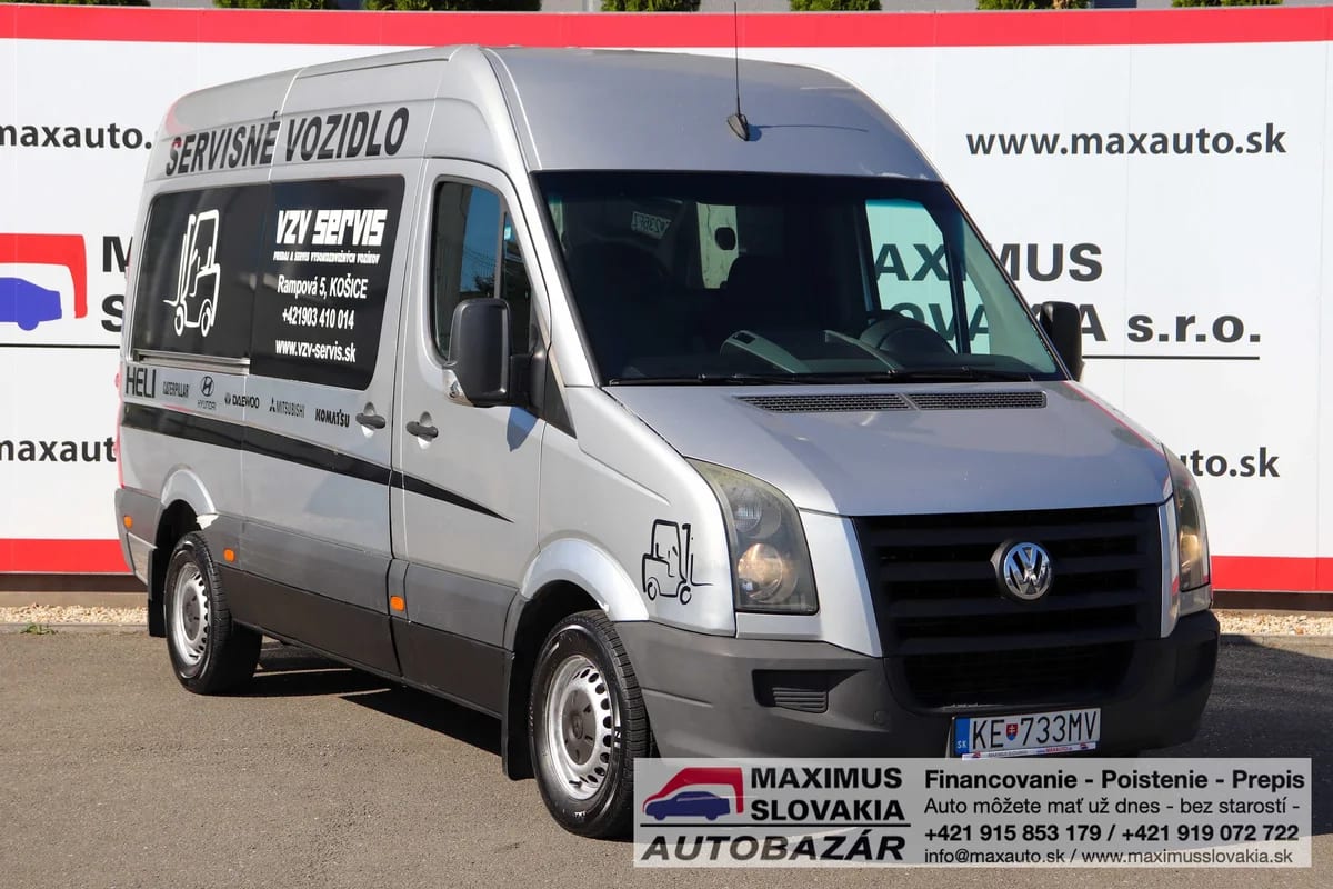 Volkswagen Crafter 2.5 TDI 136 | 2011 | KO | Ťažné | STK do 03/2028