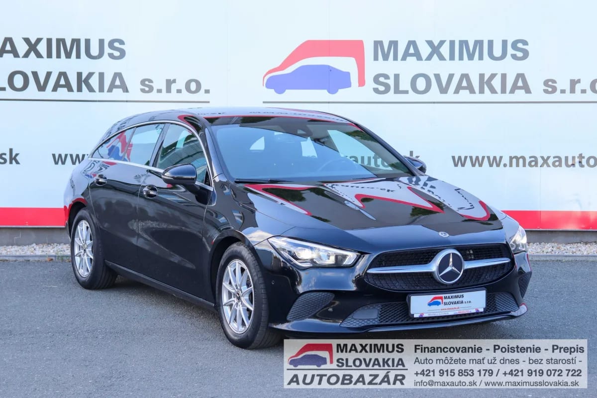 Mercedes CLA Shooting Brake 180 d A/T | 2021 | 1. majiteľ | Serviska | KO | Virtuálny kokpit
