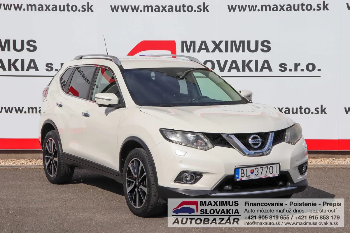 Nissan X-Trail 2.0 dCi 177 Acenta Xtronic 4×4 | 2017 | SR pôvod | 360° kamera | Koža