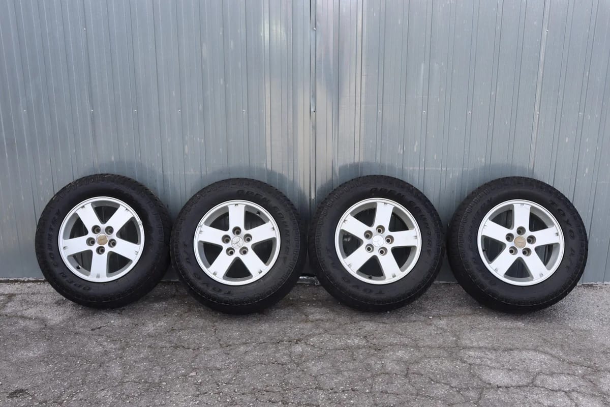 Al. disky na Mitsubishi Outlander 215/70 R16
