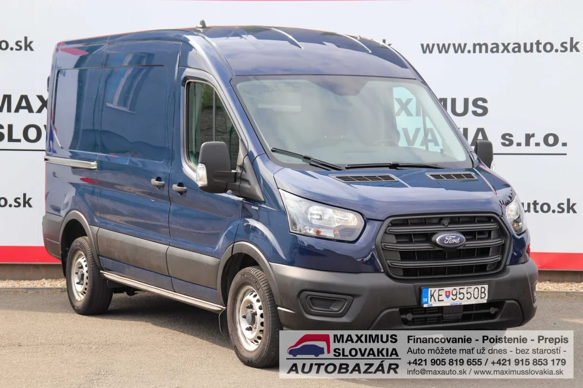 Ford Transit 2.0 TDCi 130 T350 L2H2 Worker | 2022 | 1. majiteľ SR | 123 tis. km | STK do 02/2028