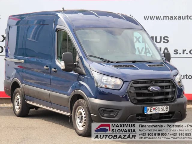 Ford Transit 2.0 TDCi 130 T350 L2H2 Worker | 2022 | 1. majiteľ SR | 123 tis. km | STK do 02/2028