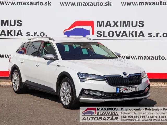 Škoda Superb Combi 2.0 TDI 190 Scout 4x4 DSG