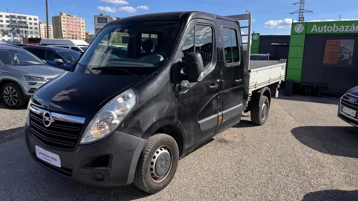 Opel Movano 2.2 Diesel Double Cabine vyklápač