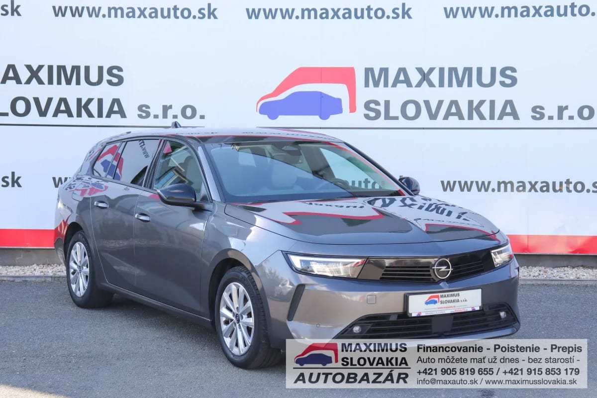 Opel Astra Sport Tourer 1.5 Diesel 130 | 2023 | 1. majiteľ | Serviska | KO | Nehavarované