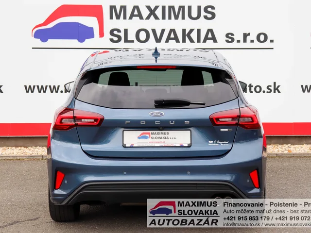 Ford Focus 1.0 EcoBoost mHEV 125 ST-Line A/T | 2022 | 1. majiteľ | Serviska | KO – fotografia 6 z 15
