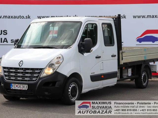 Renault Master 2.3 dCi DoubleCabine Valník – fotografia 3 z 15