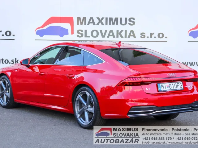 Audi A7 Sportback 55 TFSI quattro S tronic | 2019 | 340 PS | KO | Len 86 tis. km – fotografia 5 z 15
