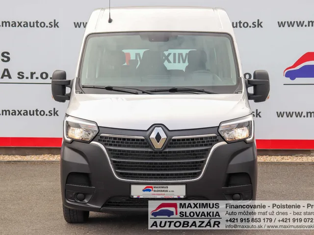 Renault Master dCi 145 L2H2 9-miestny | 2021 | 1. majiteľ | KO | Len 30 tis. km – fotografia 2 z 15