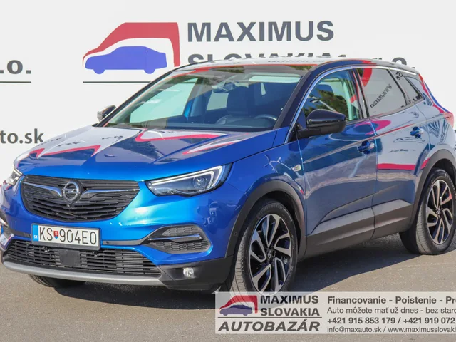 Opel Grandland X 1.2 Turbo Ultimate | 2018 | 1. majiteľ SR | Serviska | Koža | Panoráma – fotografia 3 z 15
