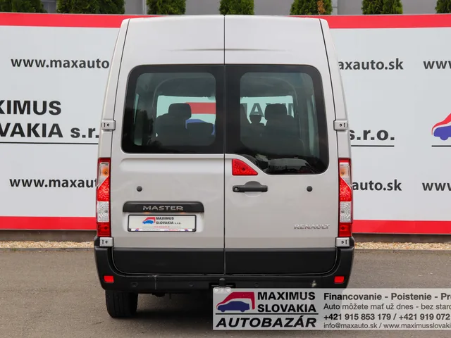 Renault Master dCi 145 L2H2 9-miestny | 2021 | 1. majiteľ | KO | Len 30 tis. km – fotografia 6 z 15
