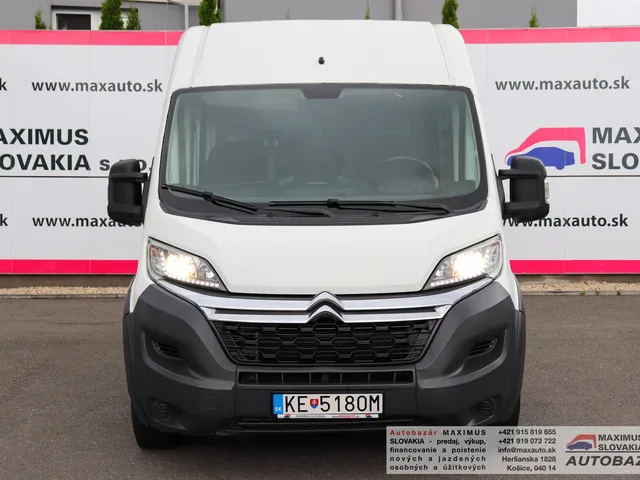Citroën Jumper 2.2 HDi 150 L4H2 | 2015 | 6 miest | SR pôvod | Extra dlhá verzia – fotografia 2 z 15