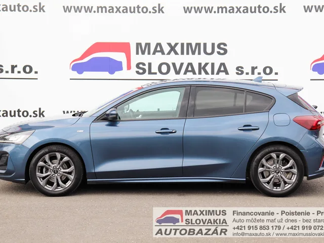 Ford Focus 1.0 EcoBoost mHEV 125 ST-Line A/T | 2022 | 1. majiteľ | Serviska | KO – fotografia 4 z 15