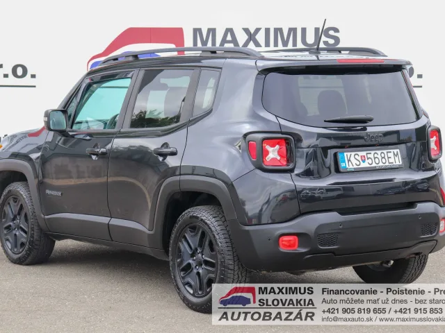 Jeep Renegade 2.0 MJT 140 Limited A/T 4WD | 2018 | 1. majiteľ | Kúpené v SR | Garážované | Uzávierka diferenciálu – fotografia 5 z 15