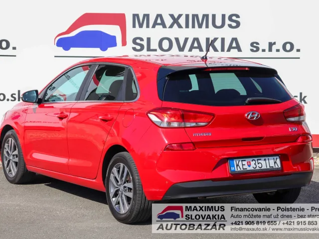 Hyundai i30 1.4 T-GDi 140 Comfort | 2018 | 1. majiteľ SR | Garážované | Serviska – fotografia 5 z 15