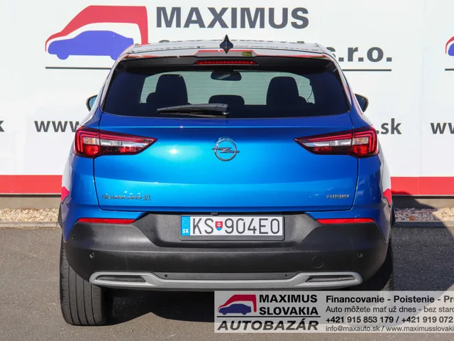Opel Grandland X 1.2 Turbo Ultimate | 2018 | 1. majiteľ SR | Serviska | Koža | Panoráma – fotografia 6 z 15