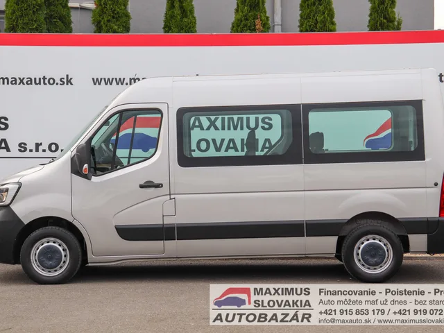 Renault Master dCi 145 L2H2 9-miestny | 2021 | 1. majiteľ | KO | Len 30 tis. km – fotografia 4 z 15