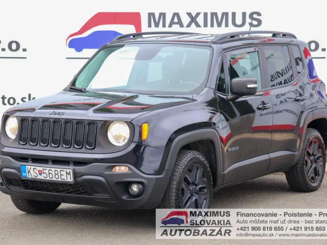 Jeep Renegade 2.0 MJT 140 Limited A/T 4WD | 2018 | 1. majiteľ | Kúpené v SR | Garážované | Uzávierka diferenciálu – fotografia 3 z 15