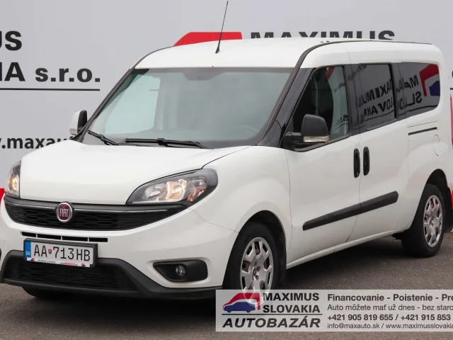 Fiat Dobló Cargo 1.6 MultiJet 105 XL | 2019 | 1. majiteľ SR | Nehavarované | Odpočet DPH – fotografia 3 z 15