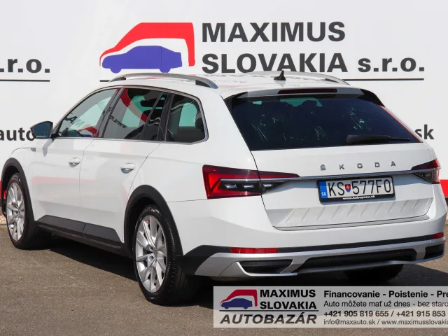 Škoda Superb Combi 2.0 TDI 190 Scout 4x4 DSG – fotografia 5 z 15