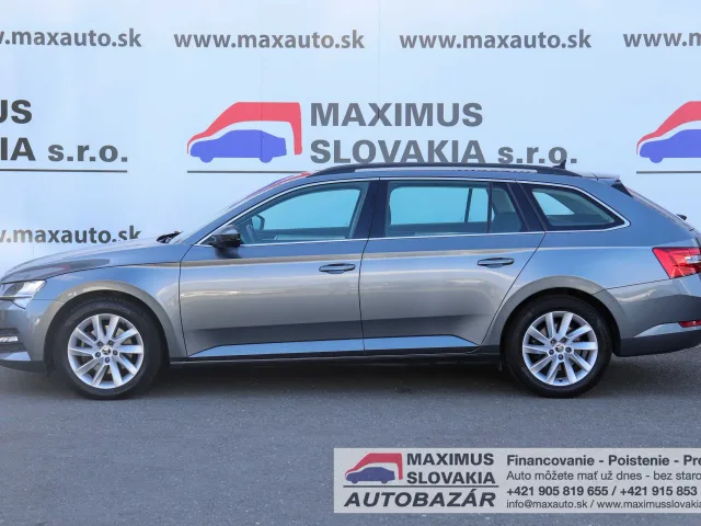*REZERVOVANÉ* Škoda Superb Combi 2.0 TDI 150 Ambition | 2022 | 1. majiteľ SR | Len 87 tis. km | Serviska – fotografia 5 z 15