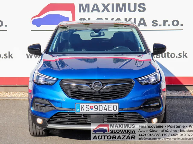 Opel Grandland X 1.2 Turbo Ultimate | 2018 | 1. majiteľ SR | Serviska | Koža | Panoráma – fotografia 2 z 15
