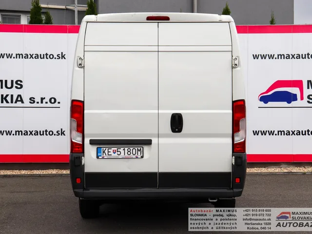 Citroën Jumper 2.2 HDi 150 L4H2 | 2015 | 6 miest | SR pôvod | Extra dlhá verzia – fotografia 6 z 15