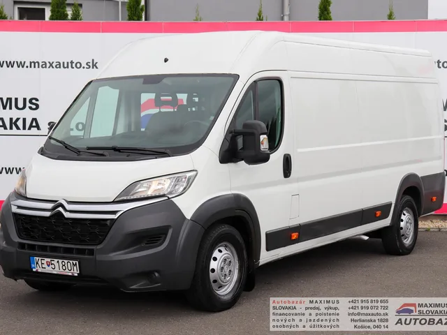 Citroën Jumper 2.2 HDi 150 L4H2 | 2015 | 6 miest | SR pôvod | Extra dlhá verzia – fotografia 3 z 15
