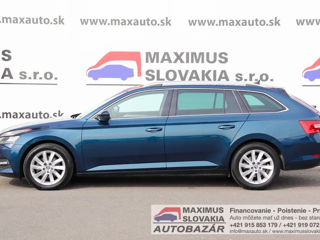 Škoda Superb Combi 2.0 TDI 150 Style DSG | 2023 | 1. majiteľ | Serviska | KO | Virtuálny kokpit – fotografia 4 z 15